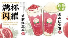 西安茉莉奶白加盟费用多少-费用低至40万条件超简单!